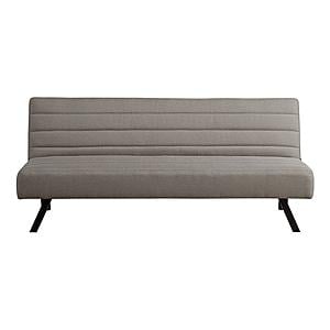 Serta&reg; Darcy Convertible Futon in Taupe by Lifestyle