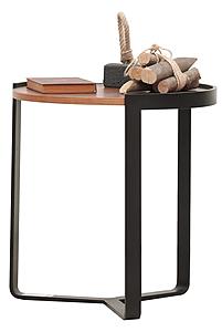 Orlando - Side Coffee Table - Light Brown by Enza Home