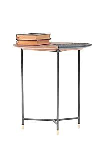 Netha - Side Coffee Table - Pearl Silver by Enza Home