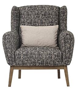 Netha - Armchair - 20201 Black by Enza Home