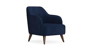 Marlena - Armchair - 11710 Navy Blue by Enza Home