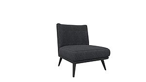 Carino - Armchair - 12601 Dark Gray by Enza Home