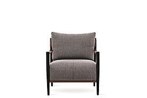 Linz - Armchair - Metal - 22406 Gray by Enza Home