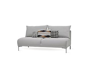 Mayfair - 2 Seater Module Sofa - 12908 White by Enza Home