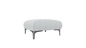 Mayfair - Ottoman - 12908 White by Enza Home