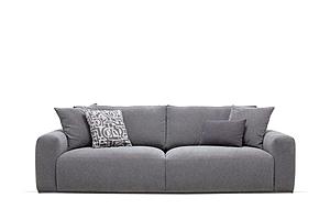 Melbourne - 3 Seater Sofa - 15201 Light Gray by Enza Home