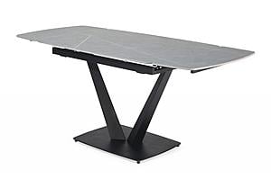 109 Grey Marble Dining Table w/2x 12" Extension by ESF