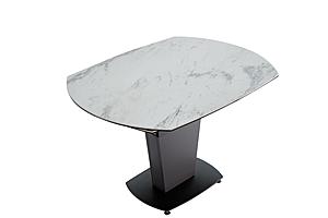 2417 White Marble Top Dining Table by ESF