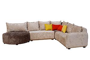 Emily Brown Fabric Modular Sectional by ESF