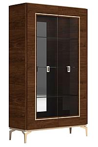 Eva Walnut Wood 2-Door China by ESF