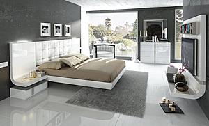 Granada White Bedroom Set by ESF