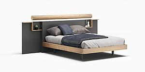 Maya Grafito Mate Bedroom Set by ESF