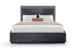 Onyx Dark Gray Metallic Matte Bedroom Set by ESF
