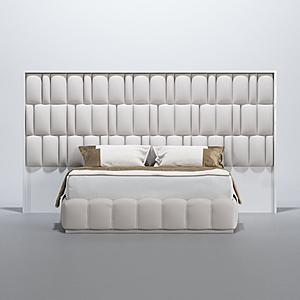 Orion White Wood Bedroom Set by ESF