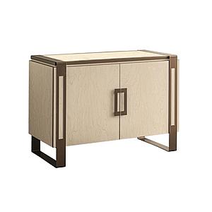 Poesia Light Beige 2 Door Buffet /Light Grain Top by ESF