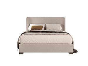 Silvia Beige High Gloss Bedroom Set by ESF