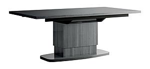 Vulcano Grey Oak Dining Table w/19" Extension by ESF