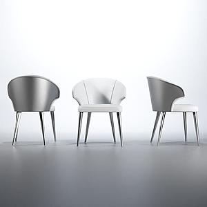 Wave White Dining Chair (Set of 4) by ESF