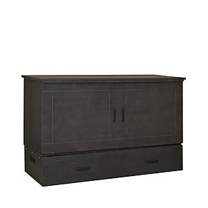 Elite Series Aztec Cabinet Bed Gray by CabinetBed