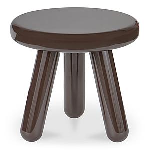 Joy Accent Table Dark Brown Lacquer by Moe's Home Collection