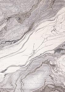 Emory Grey White Marble Design Rug by Kalora