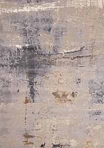 Emory Taupe White Brown Distressed Rug by Kalora