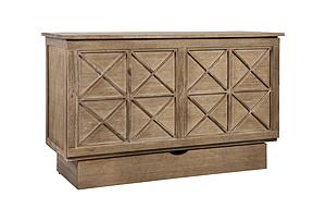 Essex Queen Murphy Cabinet Bed Ash by Arason Furniture