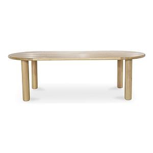 Milo Small Dining Table Oak by Moe's Home Collection