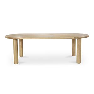Milo Large Dining Table Oak by Moe's Home Collection