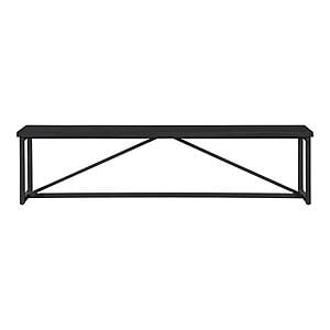 Sierra Bench Black by Moe's Home Collection