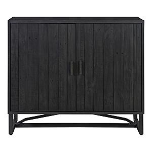 Sierra 2 Door Cabinet Black by Moe's Home Collection
