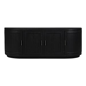 Nicola Media Cabinet Black by Moe's Home Collection