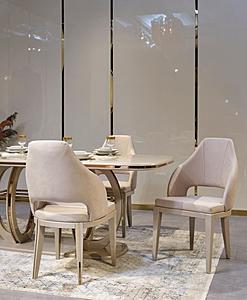 Paris Dining Room Chair, Cream by Furnia Furniture