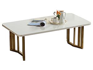 Marsel Coffee Table, White by Furnia Furniture