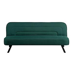Serta&reg; Franklin Convertible Futon in Forest Green by Lifestyle