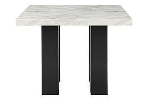 D04 White Bar Table by Global Furniture