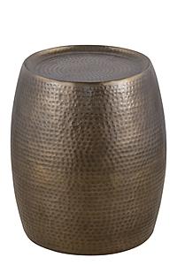 ET-501-25-18 Gold Metal End Table by Galaxy Furniture