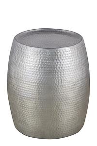 ET-501-30-18 Silver Metal End Table by Galaxy Furniture