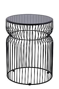 ET-901-30-16 Black Metal End Table by Galaxy Furniture