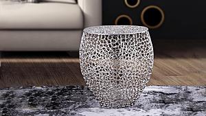 ET3403-18 Silver Side Coffee Table by Galaxy Furniture
