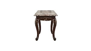 Gloria Cheery Wooden End Table by Galaxy Furniture