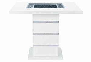 Monaco White Bar Table by Global Furniture