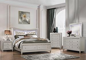 Paris Champagne Bedroom Set by Global Furniture
