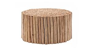 T1009-32 Natural Round Coffee Table by Galaxy Furniture