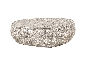 T3601-50 Silver Oval Coffee Table by Galaxy Furniture