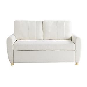 Serta&reg; Gleason Full Convertible Loveseat in Ivory by Lifestyle