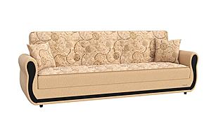 Havana Beige Chenille Fabric Sofa by Casamode