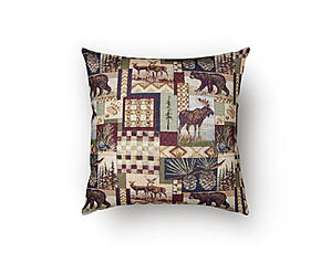 Peters Cabin Decorative Throw Pillow by Prestige
