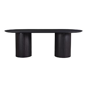 Povera Dining Table Black by Moe's Home Collection