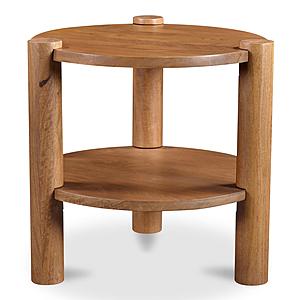Olsen Accent Table Vintage Brown by Moe's Home Collection